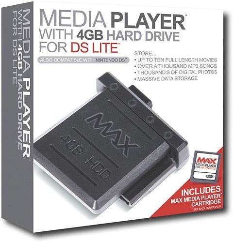 Max Media Player (Nintendo DS) - Game Manual Only