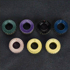 Cool Metal Fingertip Spinning D20 Dice Ring