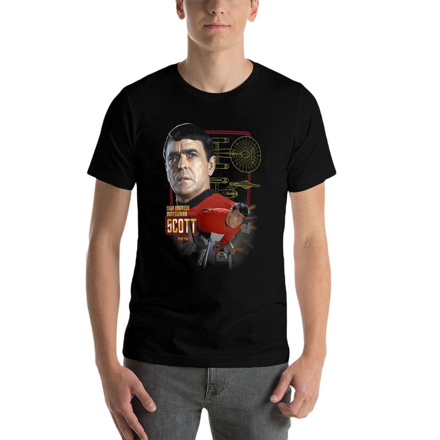 Star Trek Chief Engineer Scott Comfortable T-Shirt