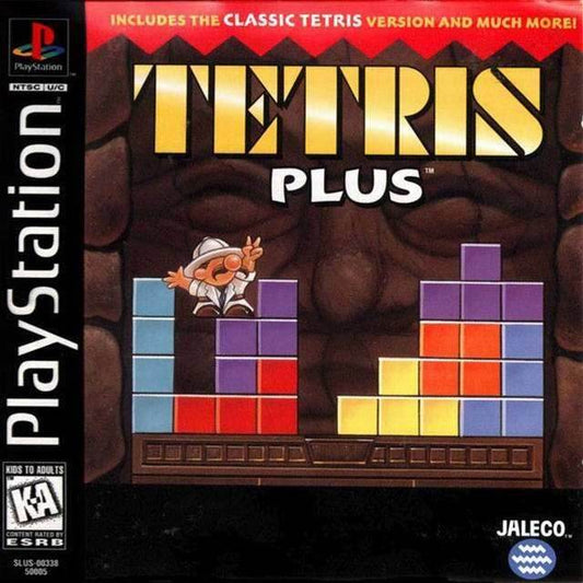 Tetris Plus (Playstation) - Game Manual Only
