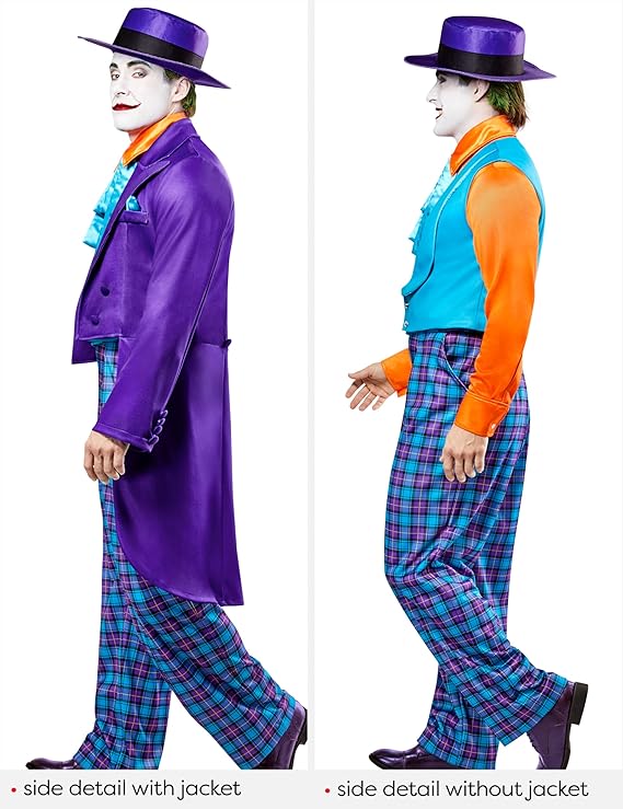 Deluxe Joker DC 1989 Batman Mens Costume