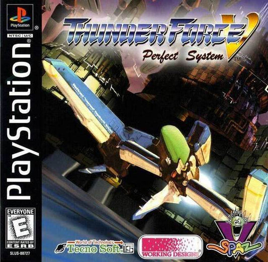 Thunder Force V: Perfect System (Playstation) - Game Manual Only
