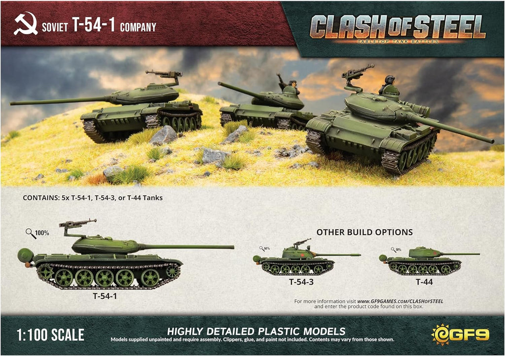 Clash of Steel - Soviet: T-54-1 Company