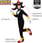 Sonic The Hedgehog: Shadow Deluxe Boys Costume