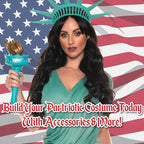 Sexy Lady Liberty Statue of Liberty Women's Patriotic Costume