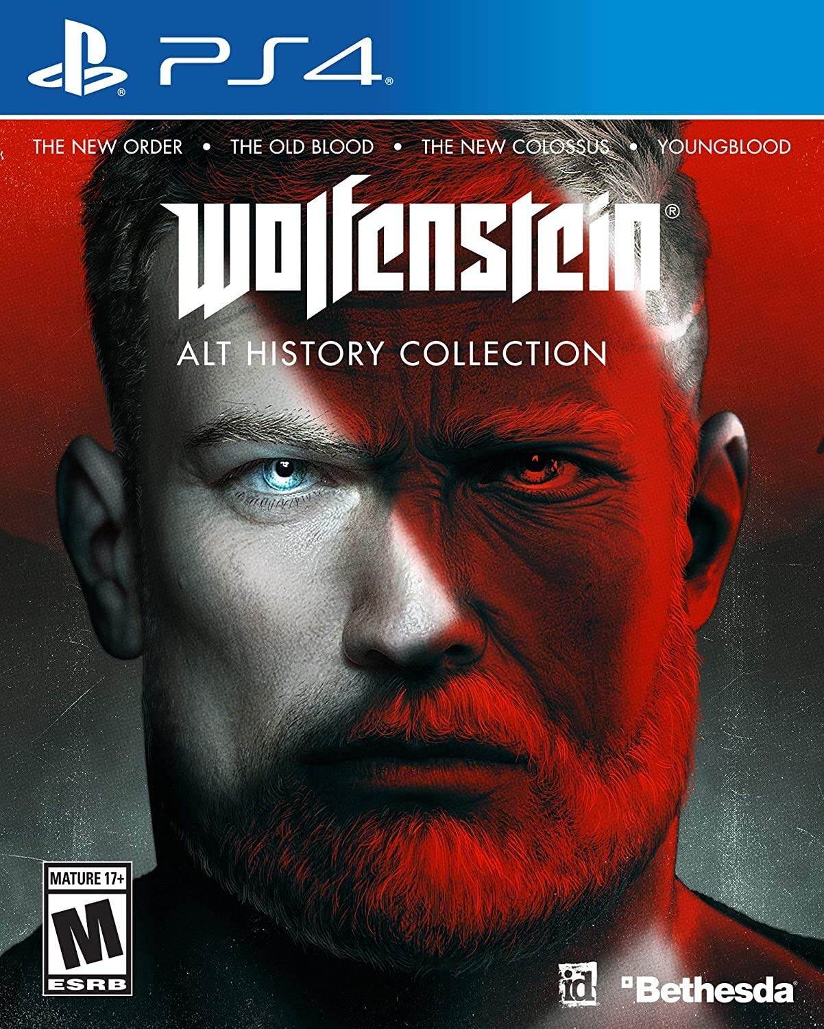 Wolfenstein Alternative History Collection (Playstation 4) - Game Manual Only