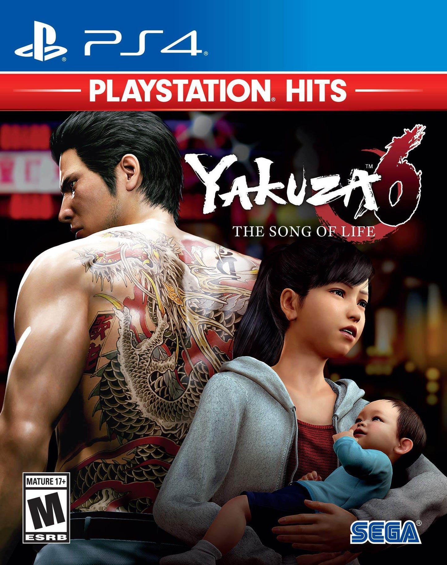 Yakuza 6: The Song of Life (Playstation Hits) (Playstation 4) - Game Only