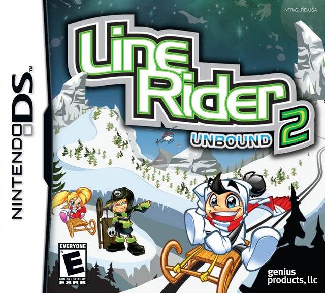 Line Rider 2: Unbound (Nintendo DS) - Game Manual Only