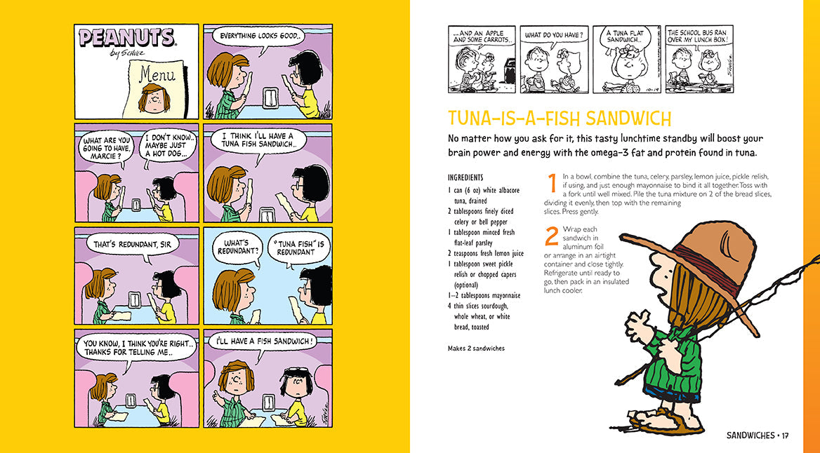 Peanuts Lunch Bag Cookbook