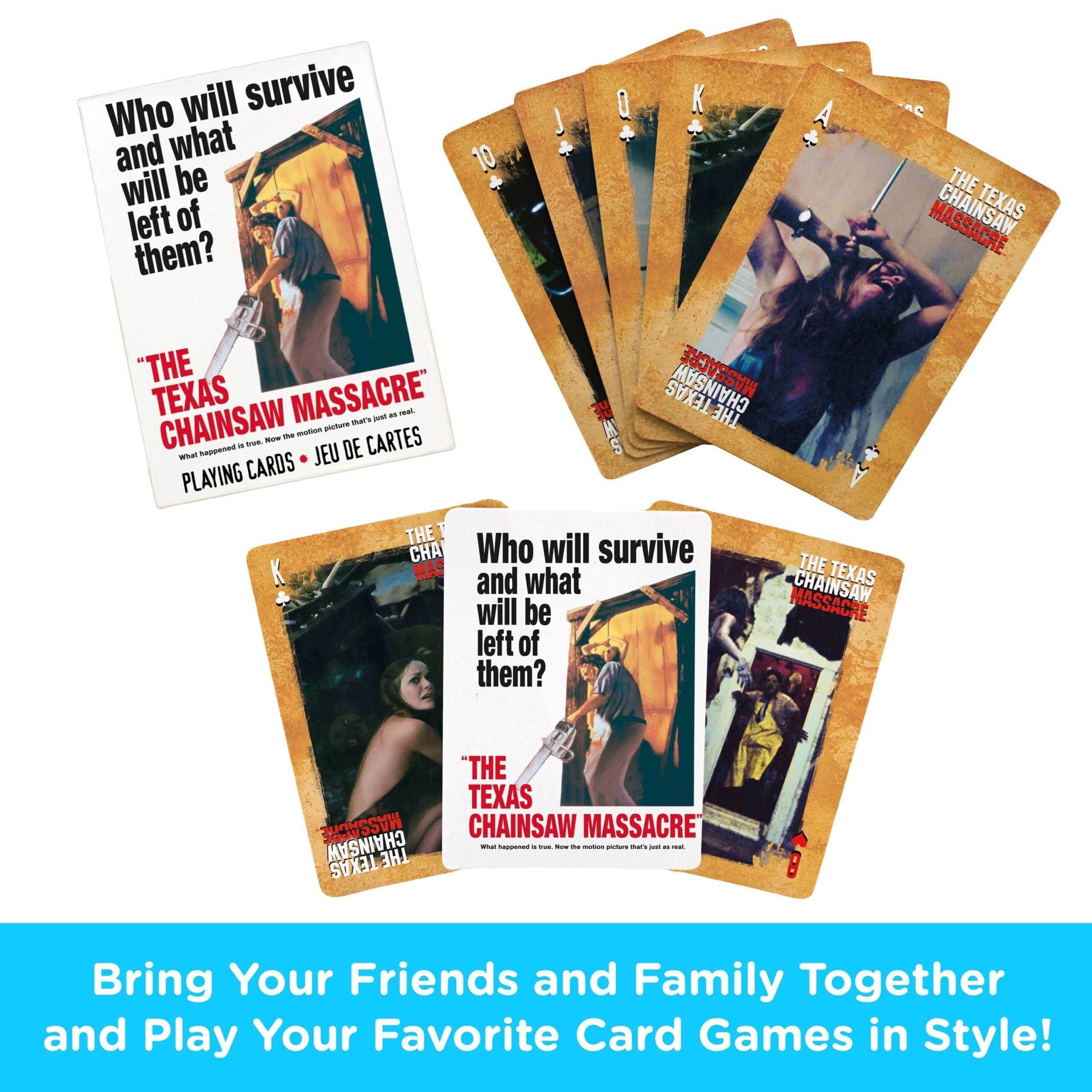 Aquarius Playing Cards: Texas Chainsaw Massacre - 
