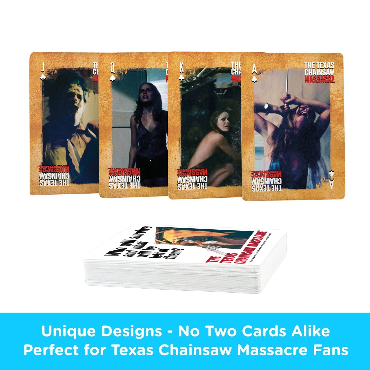 Aquarius Playing Cards: Texas Chainsaw Massacre - 
