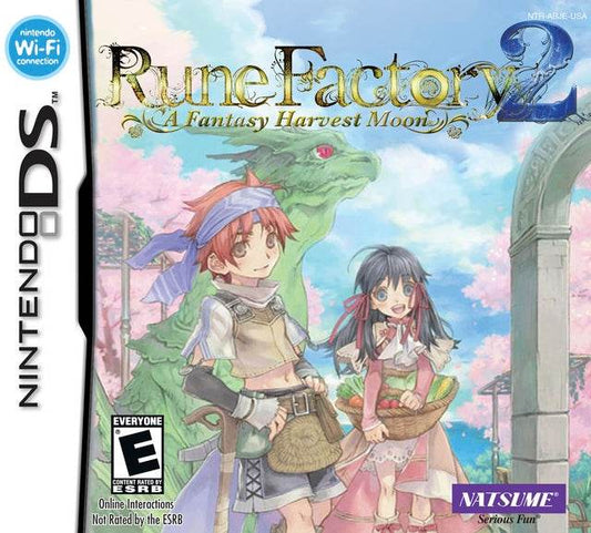Rune Factory 2: A Fantasy Harvest Moon (Nintendo DS) - Game Manual Only