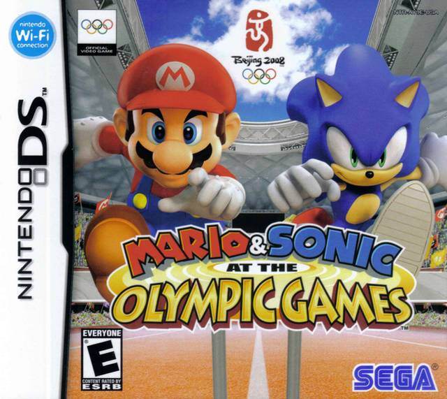 Mario & Sonic At The Olympic Games: Beijing 2008 (Nintendo DS) - Game Manual Only