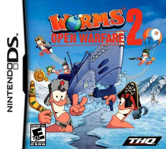 Worms 2 Open Warfare (Nintendo DS) - Game Manual Only