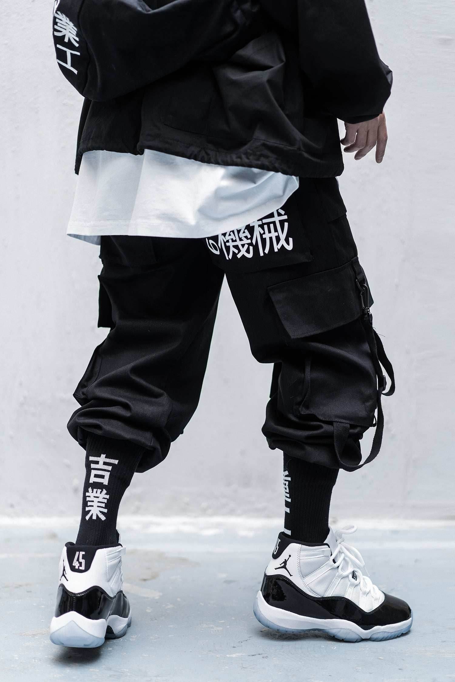 HiP5 Black 09 I-Tech Cargo Pants - S