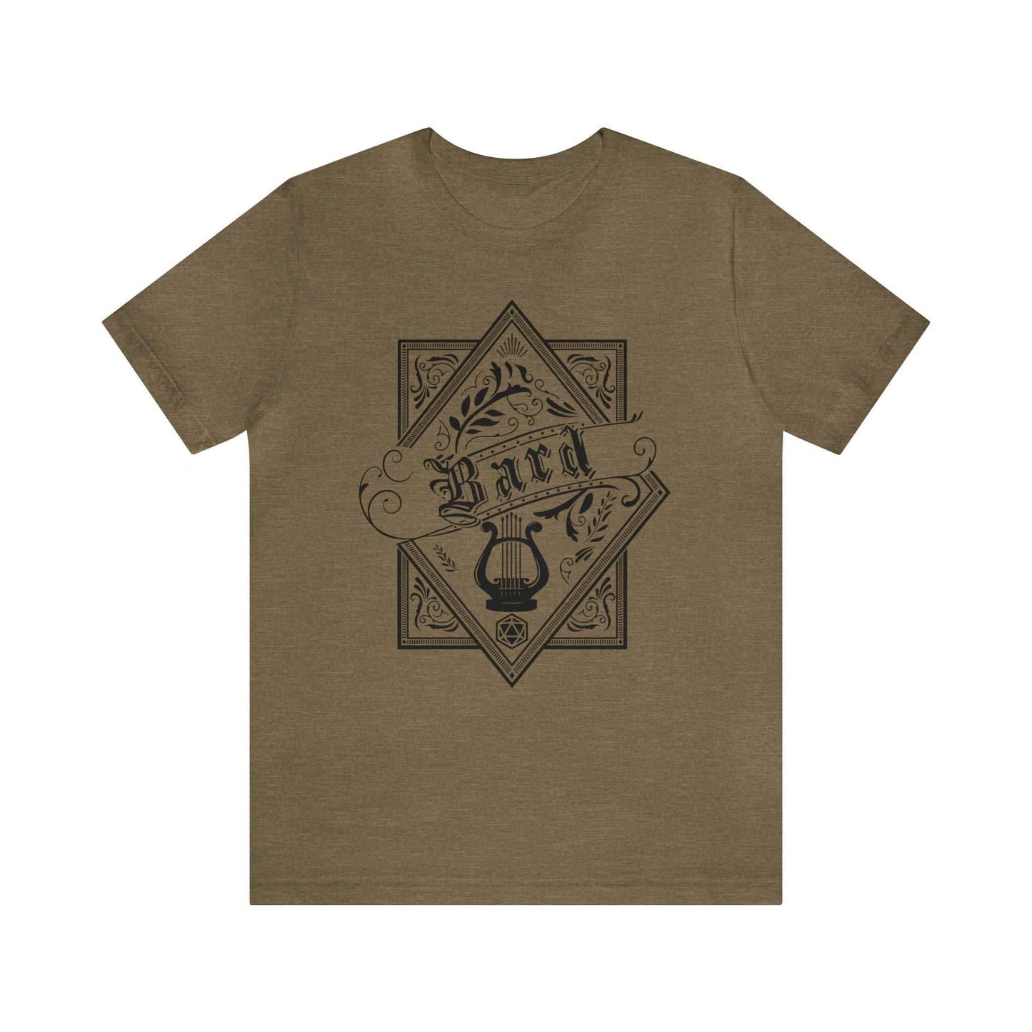 Bard Class Shirt - Heather Olive / S