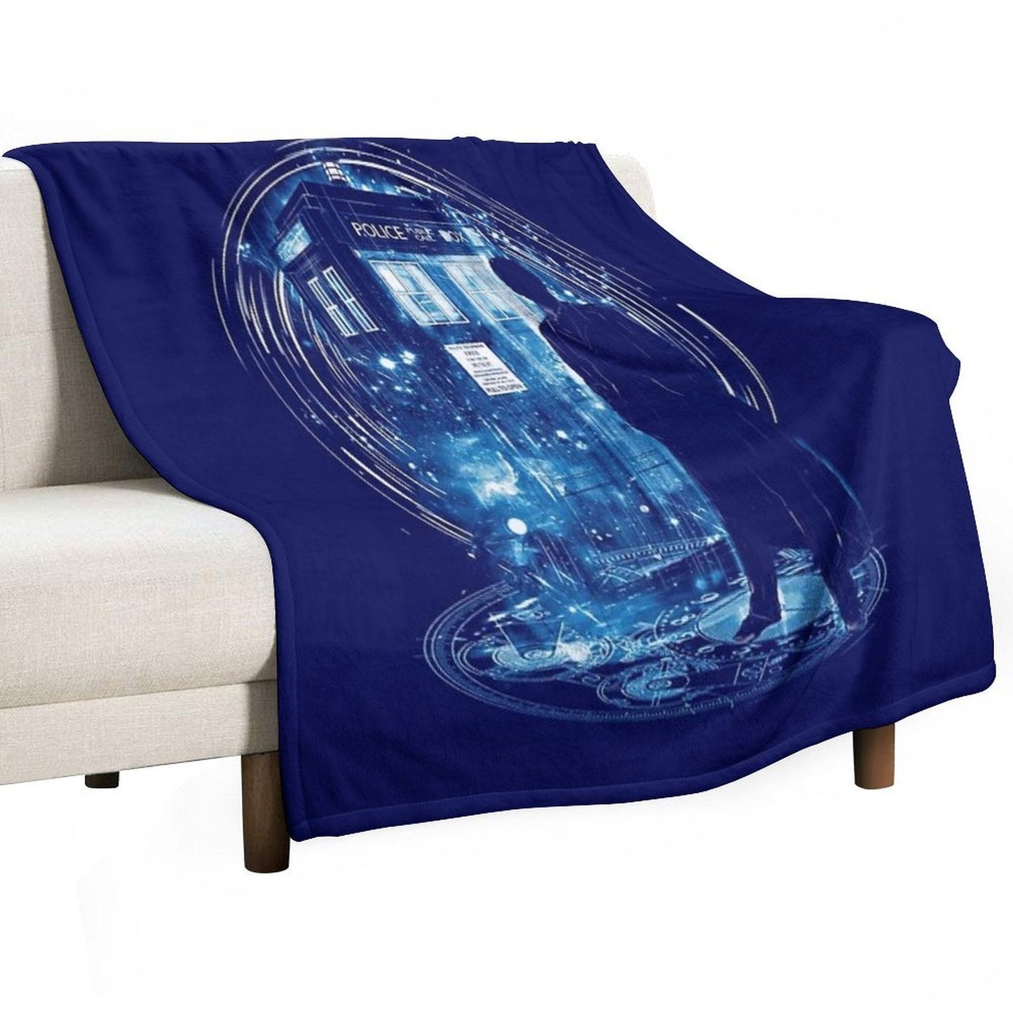 10 Th Time Storm Throw Blanket