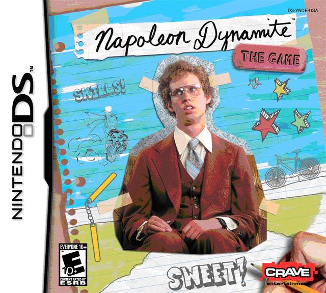 Napoleon Dynamite: The Game (Nintendo DS) - Game Manual Only