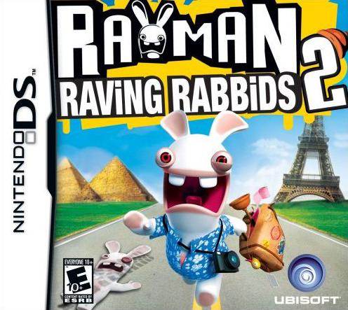 Rayman Raving Rabbids (Nintendo DS) - Game Manual Only