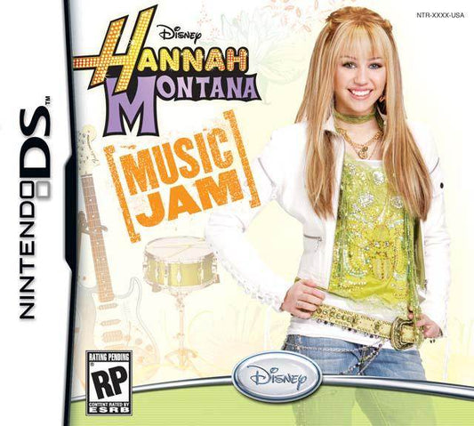 Hannah Montana Music Jam (Nintendo DS) - Game Manual Only