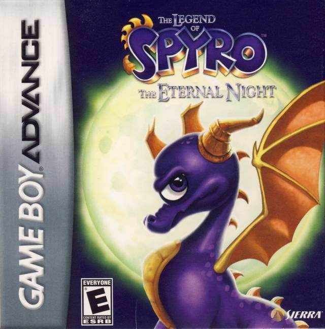 The Legend of Spyro: The Eternal Night (Gameboy Advance) - Game Manual Only