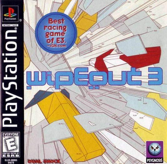 Wipeout 3 (Playstation) - Game Manual Only
