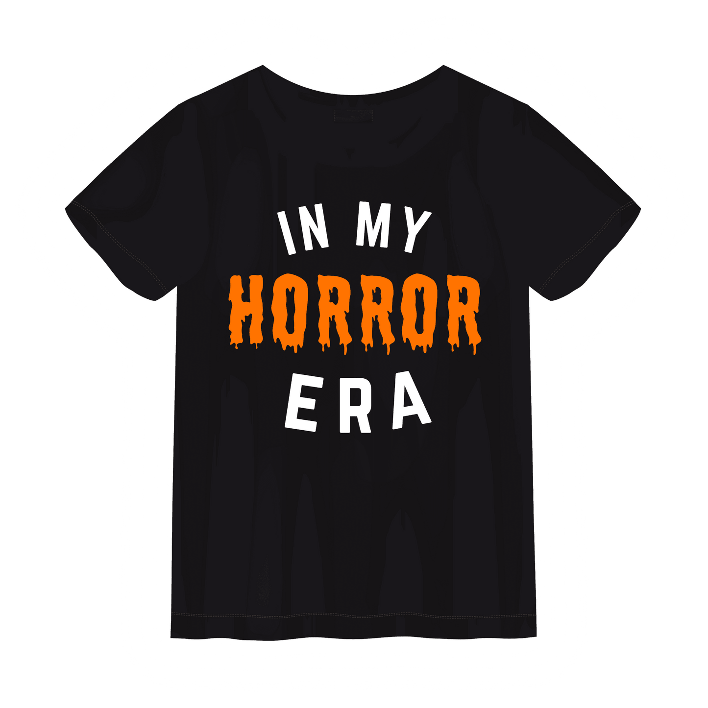In My Horror Era Tee (Curved) - Small / Orange