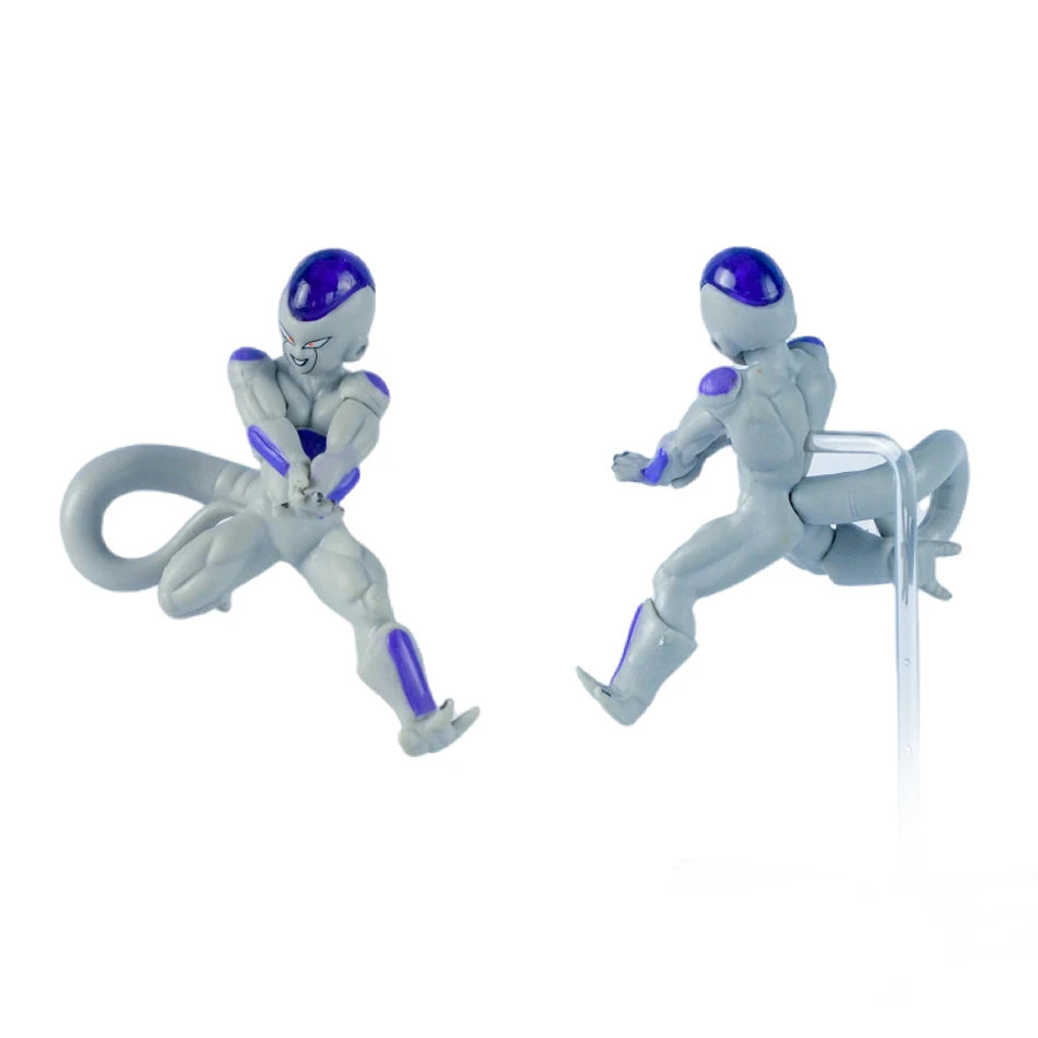 8pcs Frieza Dragon Ball Z Figure Set, Dragon Ball Super Anime Figurines First Second Third Mecha Final Form Perfect Golden Frieza
