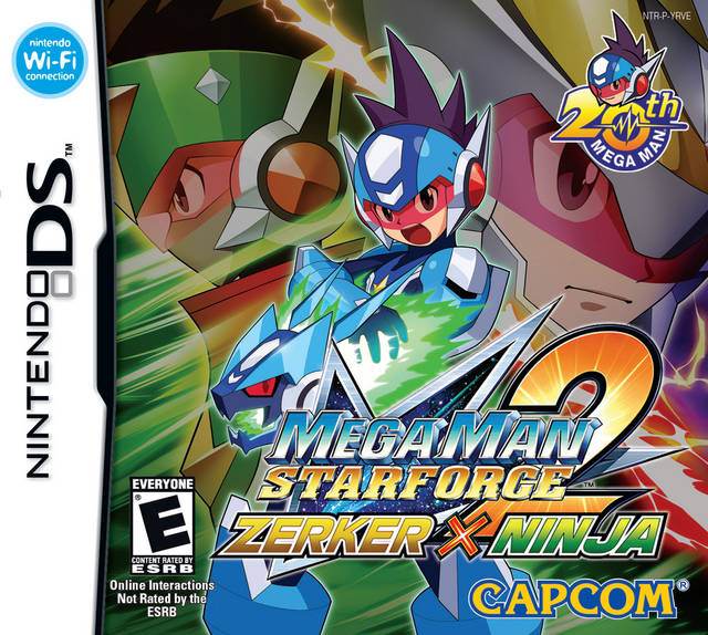 Mega Man Star Force 2: Zerker X Ninja (Nintendo DS) - Game Manual Only