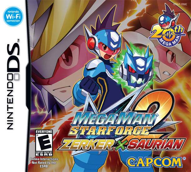 Mega Man Star Force 2: Zerker X Saurian (Nintendo DS) - Game Manual Only