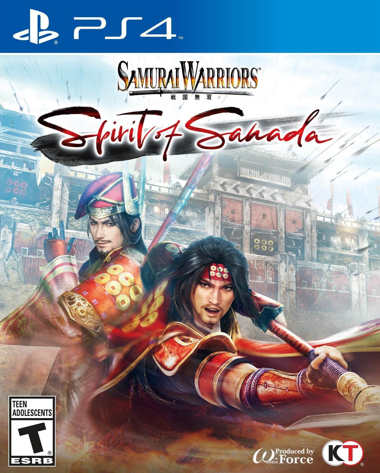 Samurai Warriors: Spirit of Sanada (Playstation 4) - Game Manual Only