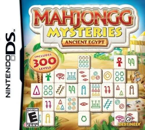 Mahjongg Mysteries: Ancient Egypt (Nintendo DS) - Game Manual Only