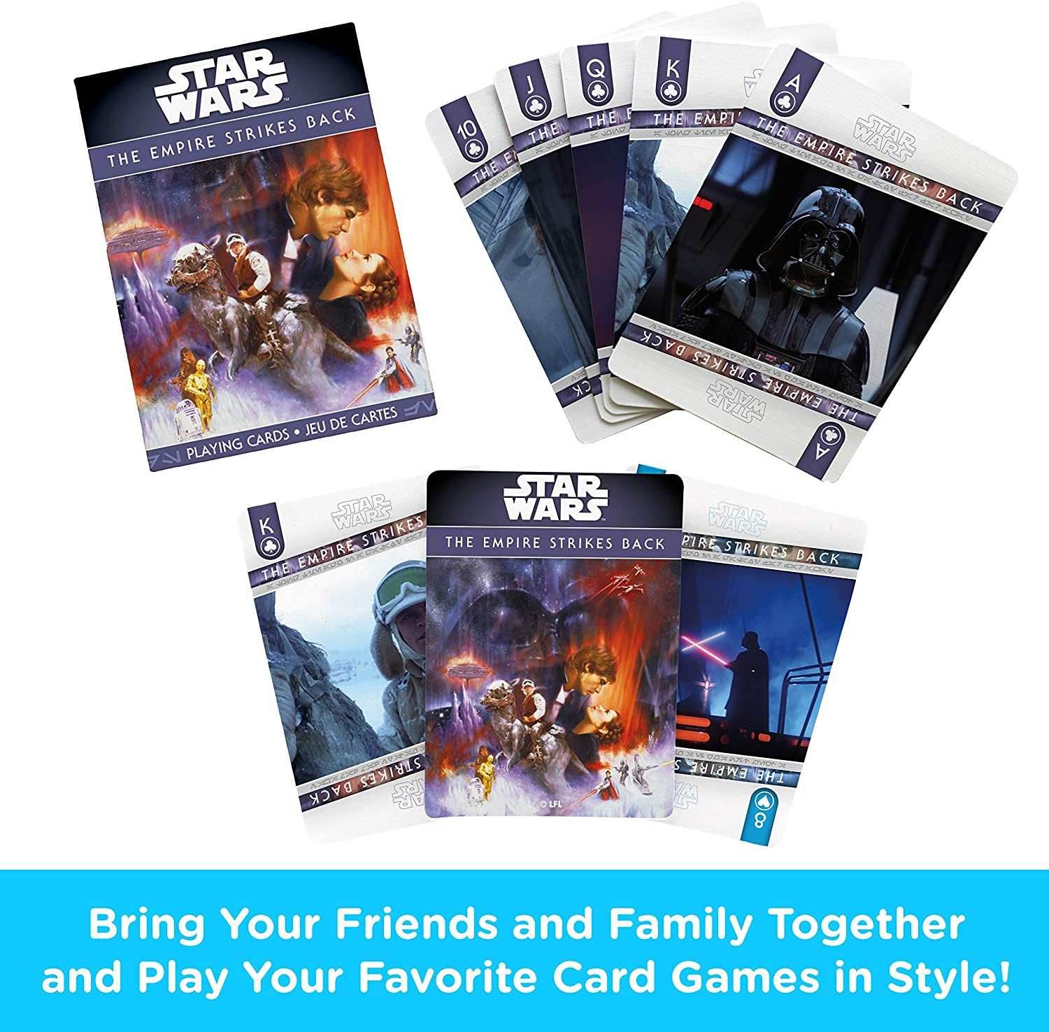 Aquarius Playing Cards: Star Wars - The Empire Strikes Back - 