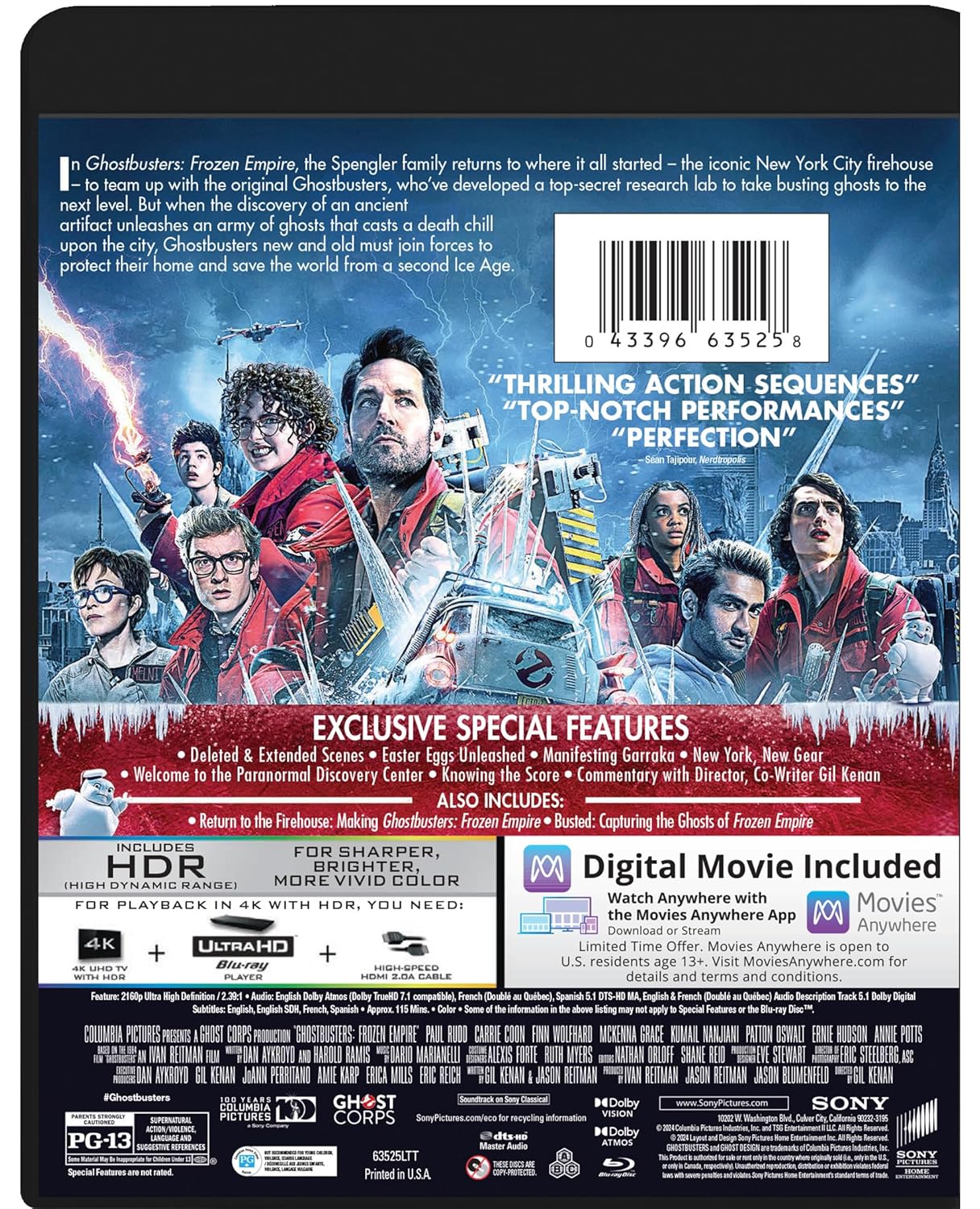 Ghostbusters: Frozen Empire [4K UHD]