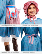 Kirsten Larson American Girl Doll Womans Costume