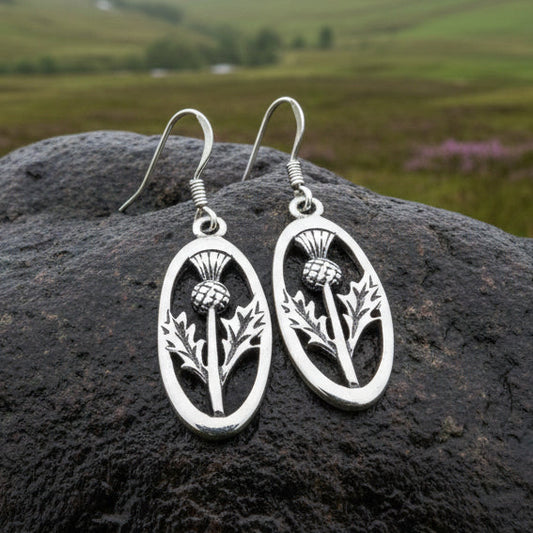 Wildwood Thistle Post Earrings