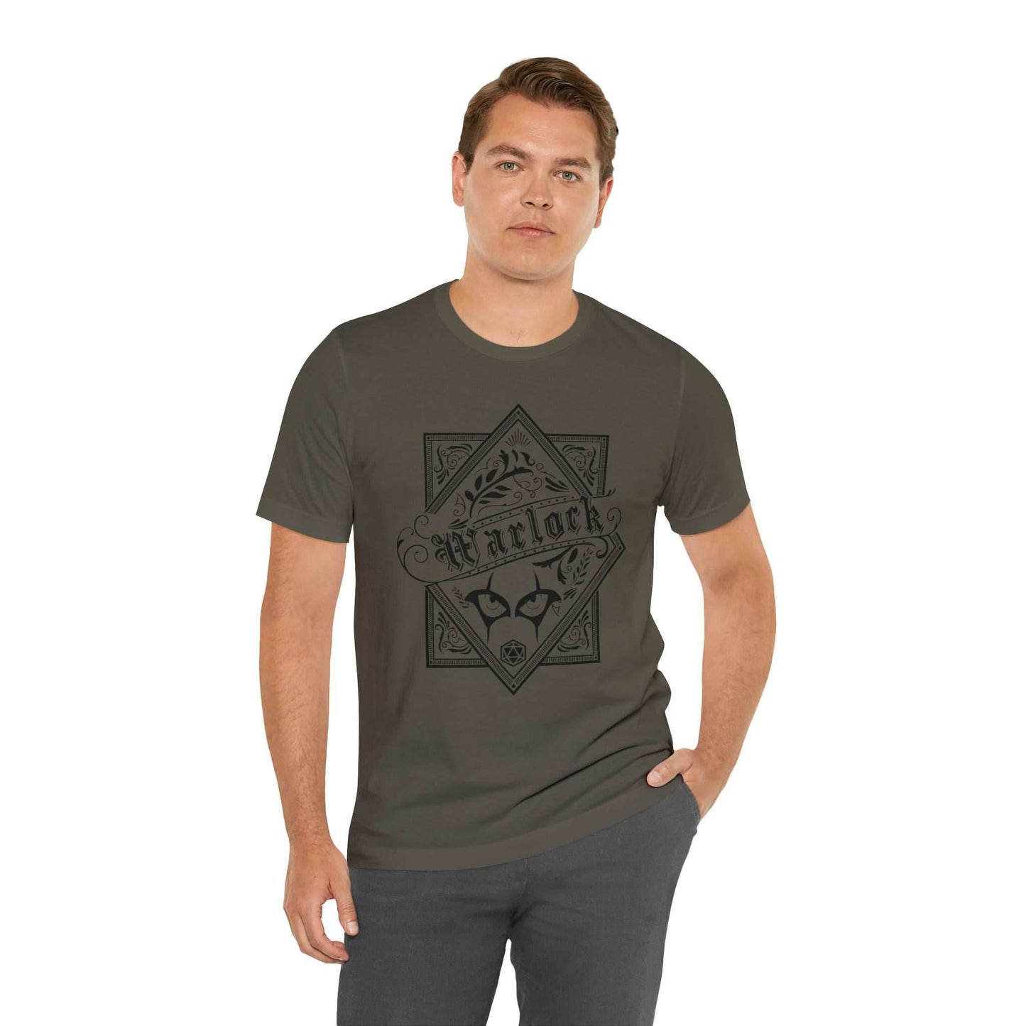 Warlock Class Shirt - Army / S