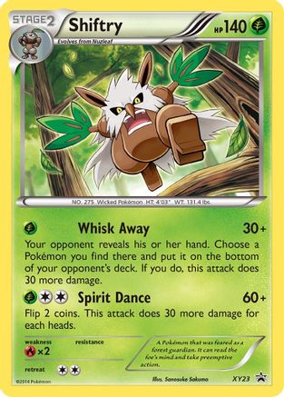 Shiftry XY23/211 - XY Promos Holofoil