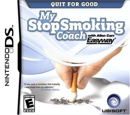 My Stop Smoking Coach with Allen Carr (Nintendo DS) - Game Manual Only