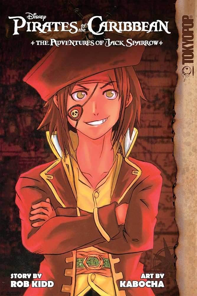 Disney Manga: Pirates of the Caribbean - The Adventures of Jack Sparrow (Disney Pirates of the Caribbean) by Kabocha - 