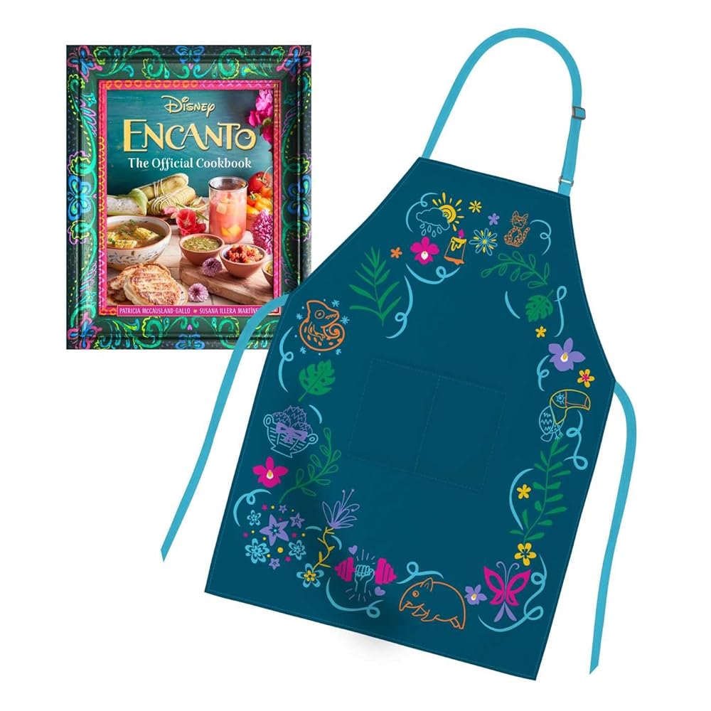 Encanto: The Official Cookbook and Apron Gift Set (Disney)