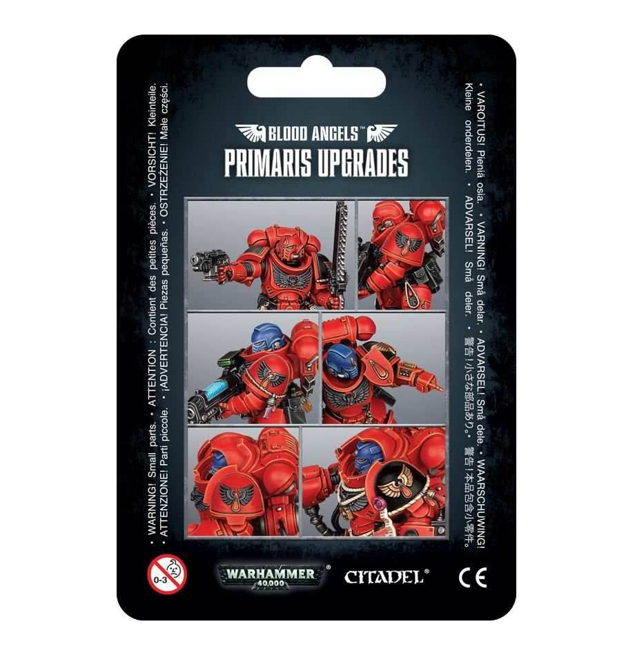 Warhammer 40K: Blood Angels - Primaris Upgrades - 