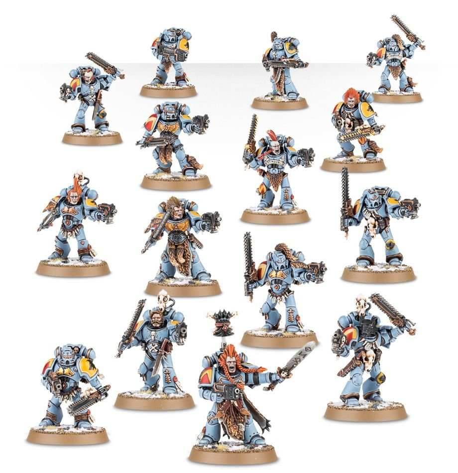Warhammer 40K: Space Wolves - Blood Claws - 