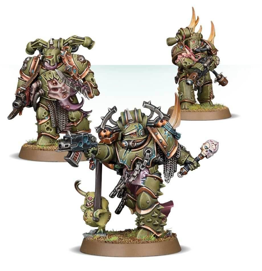 Warhammer 40K: Chaos Space Marines - Plague Marine Reinforcements - 