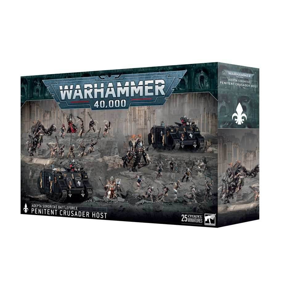 Warhammer 40K: Adepta Sororitas Battleforce – Penitent Crusader Host - 