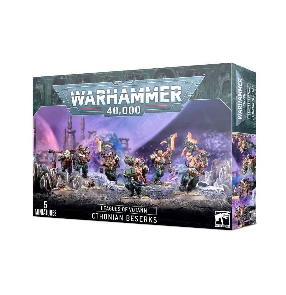 Warhammer 40K: Leagues of Votann - Cthonian Beserks - 
