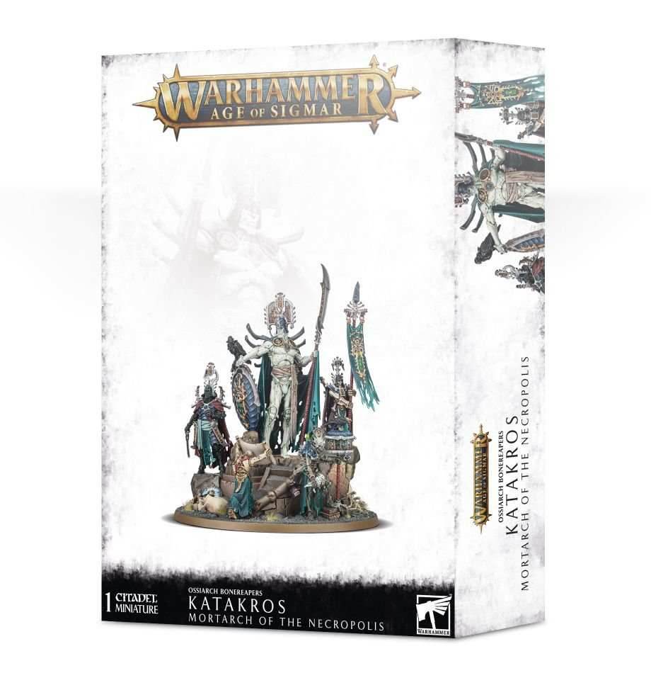 Warhammer: Ossiarch Bonereapers - Katakros, Mortarch of the Necropolis - 