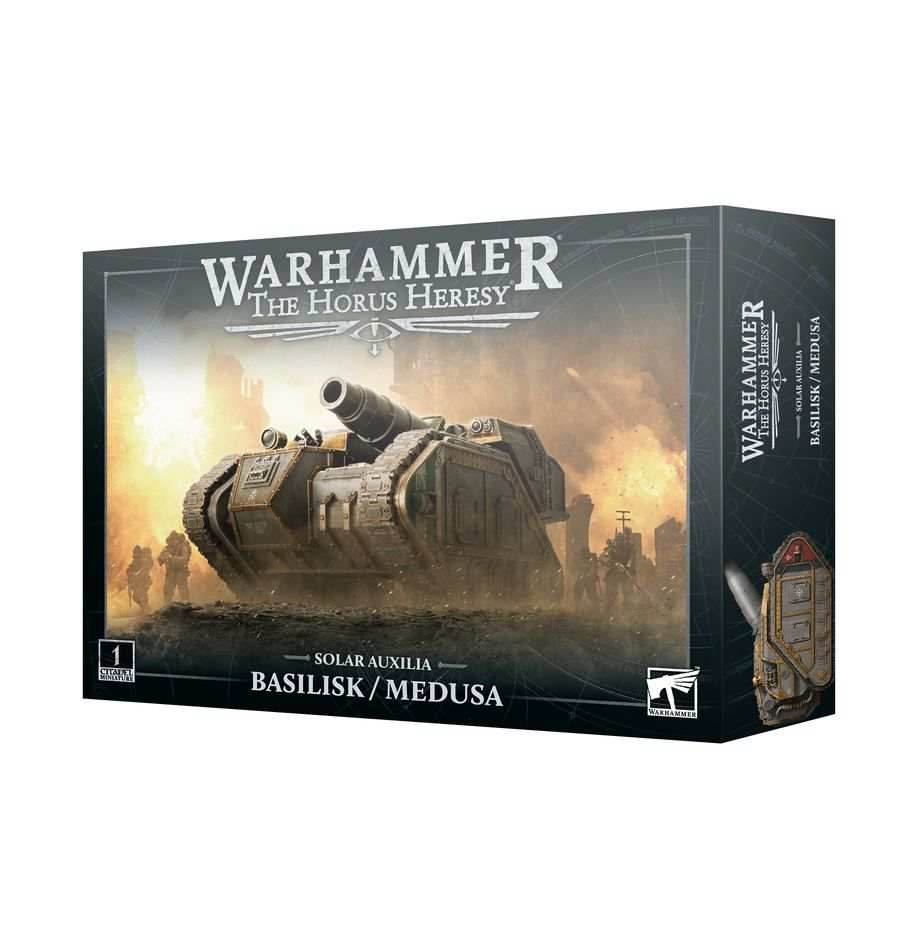 Warhammer 40k: The Horus Heresy - Solar Auxilia Basilisk/Medusa - 