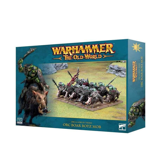 Warhammer: The Old World - Orc & Goblin Tribes - Orc Boar Boyz Mob - 