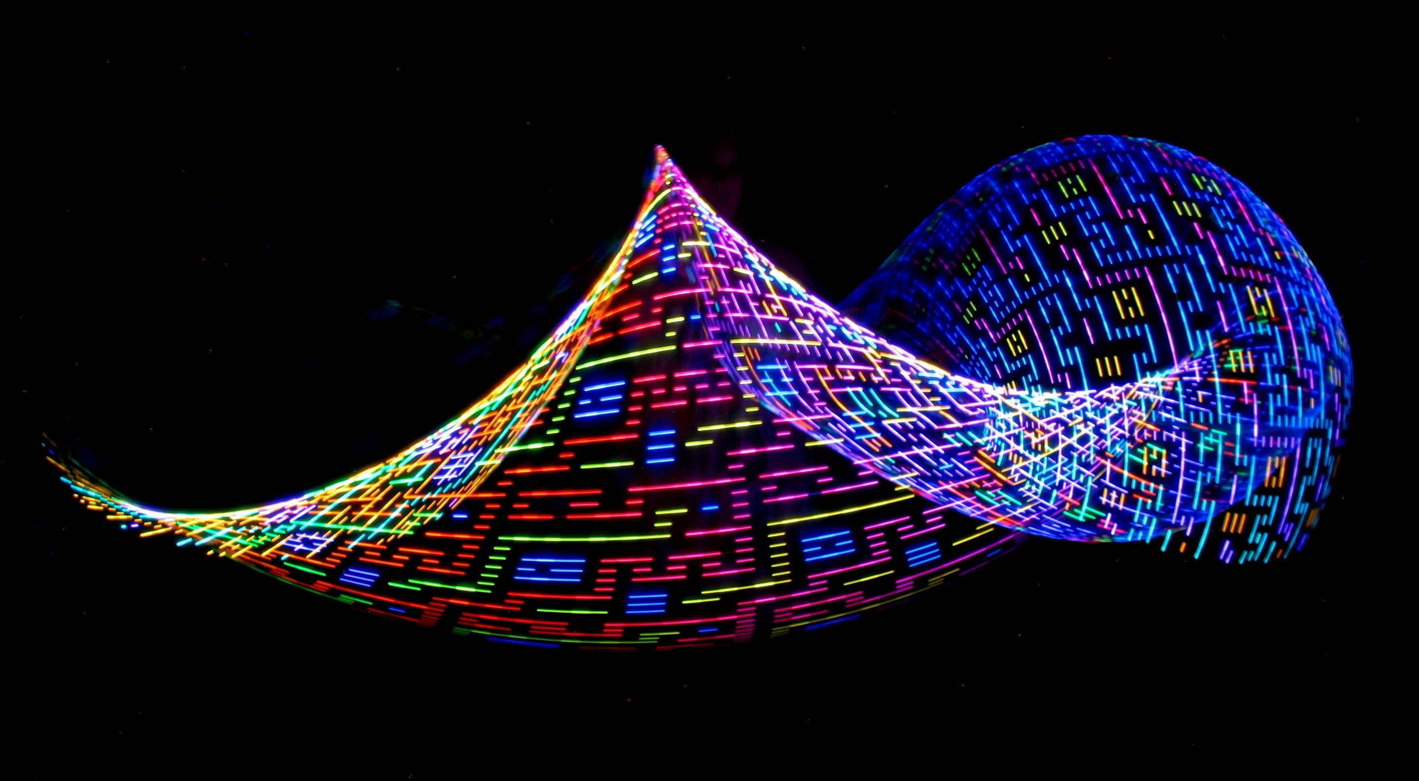 Ready To Ship Atomic V LED Hoops